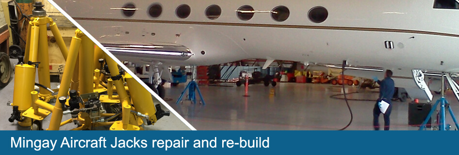 mingay aircraft jacks repair and re-build