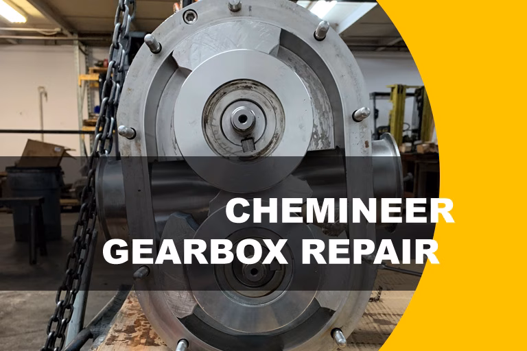 chemineer gearbox repair and rebuild