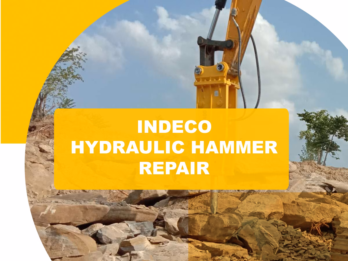 indeco hydraulic hammer repair and rebuild
