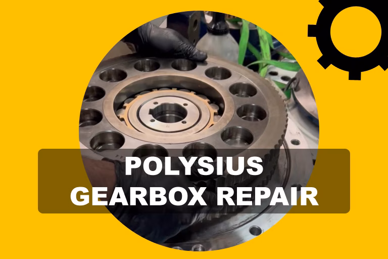 polysius gearbox repair and rebuild