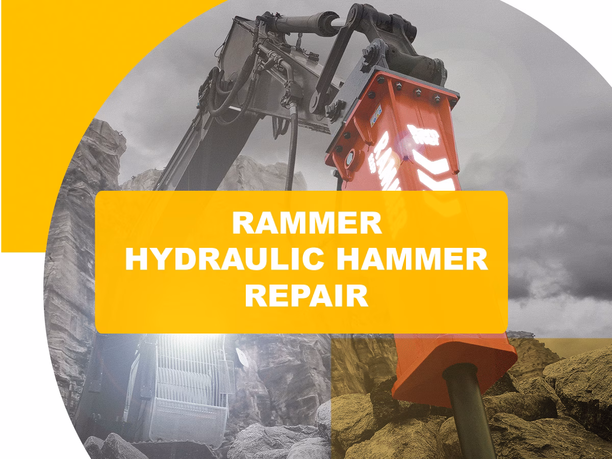 rammer hydraulic hammer repair and rebuild