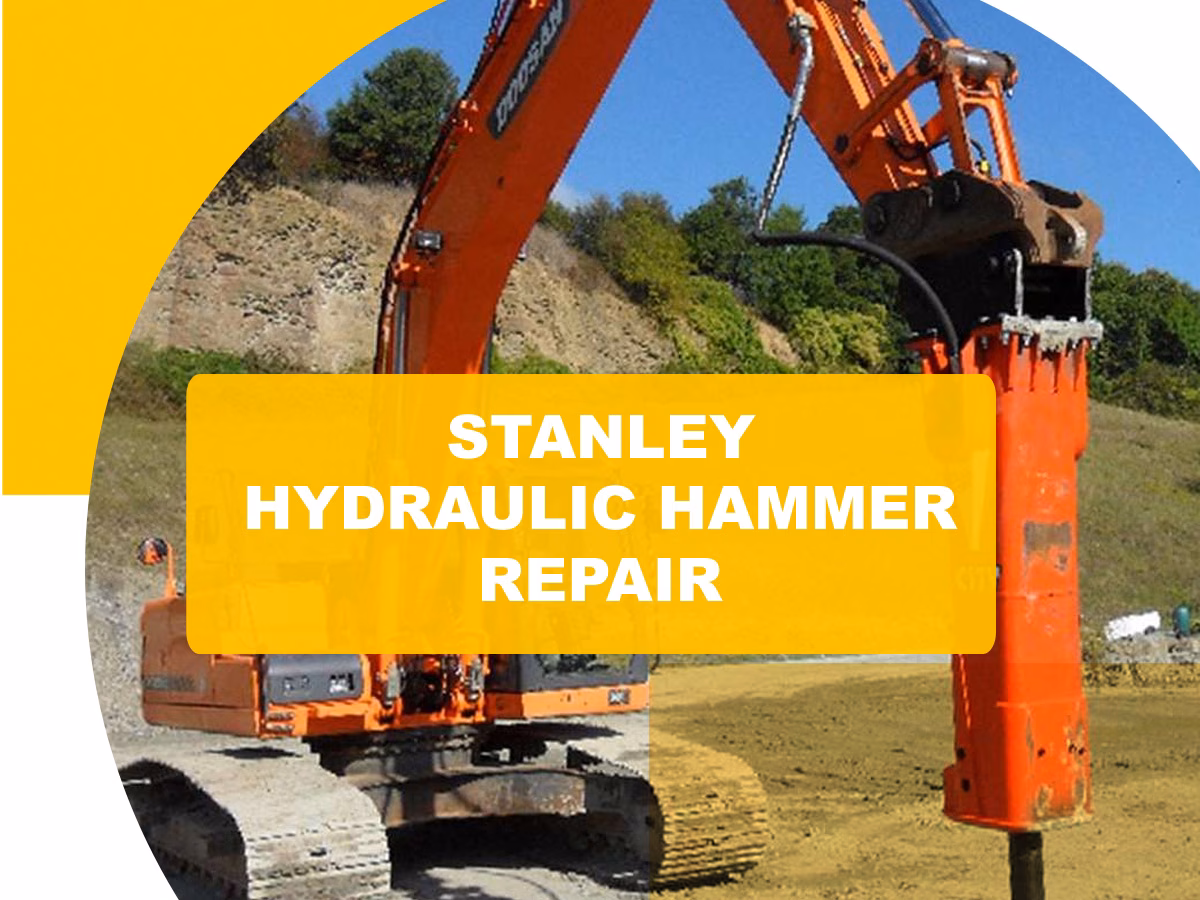 stanley hydraulic hammer repair and rebuild