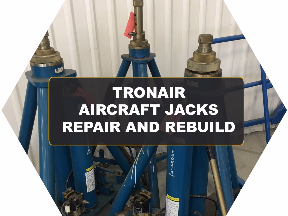 tronair aircraft jacks repair and rebuild